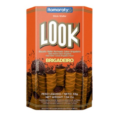 Biscoito Wafer Itamaraty Look 55g Wafer Brigad.
