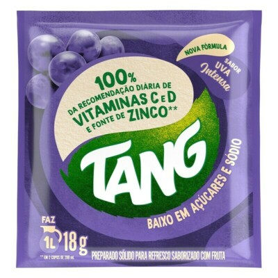 Refresco em Po Tang 18g Uva Intensa