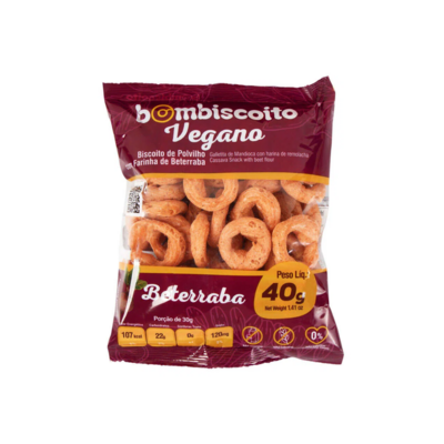 Biscoito Veg.polv.bom Biscoito 40g Beterraba