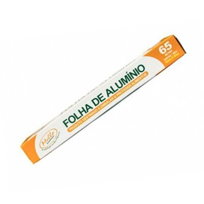 Folha de Aluminio Mello 45cmx65m