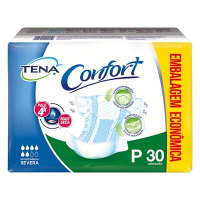 Fralda Confort Tena Mega 30un P