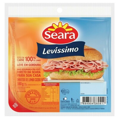 Presunto Levissimo Seara 180g Fatiado