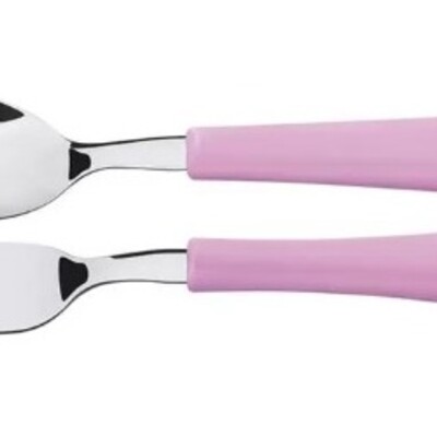 Jg.talheres Aco Inox Tramontina 2p Rosa