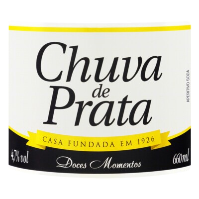 Espumante Chuva de Prata 660ml Ros.ap.maca/uva