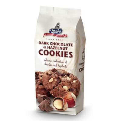Biscoito Cookies Merba 200g Choc.amar.avela