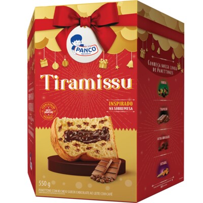 Panettone Panco 550g Tiramisu
