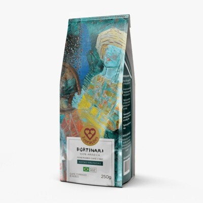 Cafe Tor.e Moido G.3 Coracoes 250g Portinari