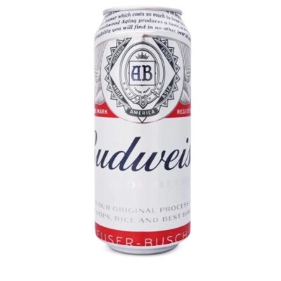 Cerveja Budweiser 473ml Gelada Lata
