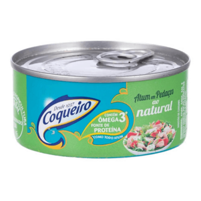 Atum Coqueiro 170g Pedacos Ao Nat.