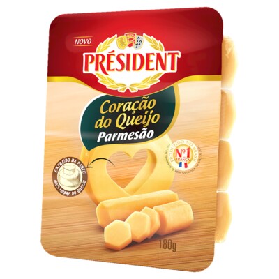Queijo Parmesao President 180g Cilindro