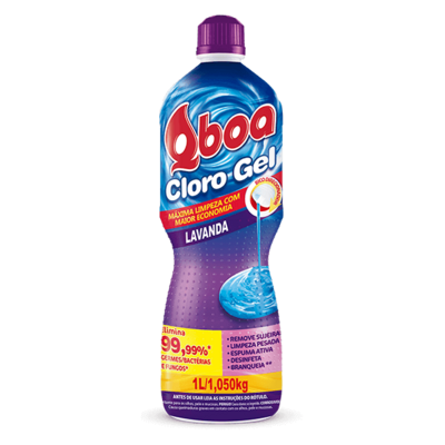 Cloro Gel Q-boa 1l Lavanda