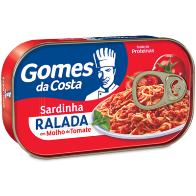 Sardinha Ralada Gomes da Costa 110g em Mol.tomate