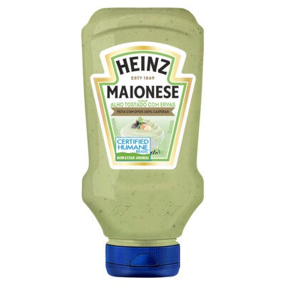 Maionese Heinz 215g Alho/erva.finas