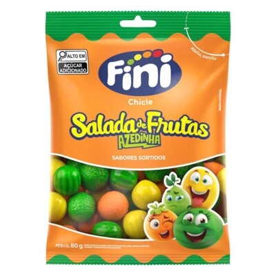 Chiclete Fini 80g Salada de Fruta