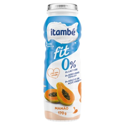 Iogurte Liquido Itambe 170g Mamao