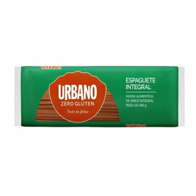 Macarrao de Arroz Urbano 500g Espaguete Integ