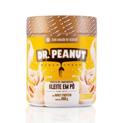 Pasta de Amendoim Dr.peanut 600g Leite em Po