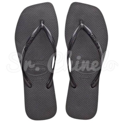 Sandalia Slim Square Havaianas Preto 33/34