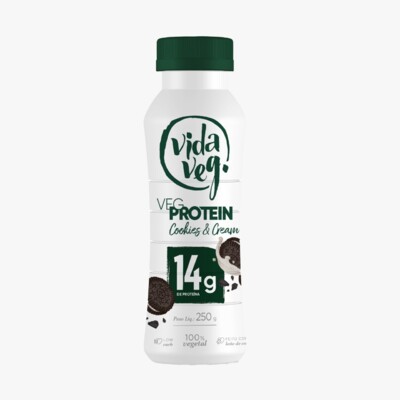 Iogurte Vegprotein Vida Veg 250g Cookies & Cream