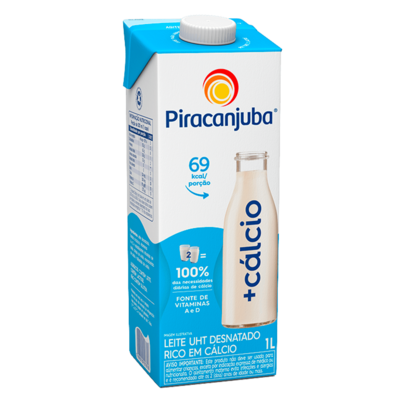 Leite Piracanjuba 1l Funciona+calcio