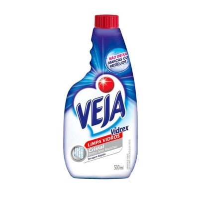 Limpa Vidros Veja 500ml Vidrex Recarga