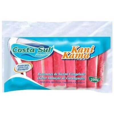 Kani Kama Costa Sul 200g Congelada
