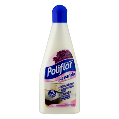 Lustra Moveis Poliflor 200ml Lavanda