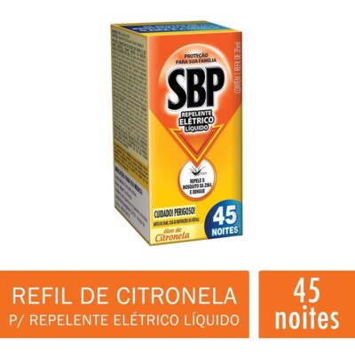 Repelente Eletrico Liq.sbp 32,9ml Citro