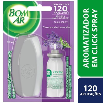 Apar.neut.de Odores Bom Ar 12ml Lavanda