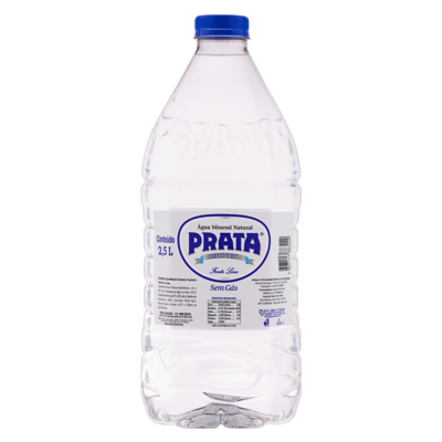 Agua Mineral Prata 2,5l S/gas
