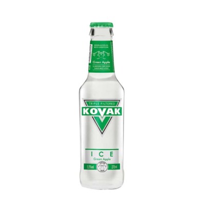 Vodka Ice Kovak 275ml Green Apple Ln
