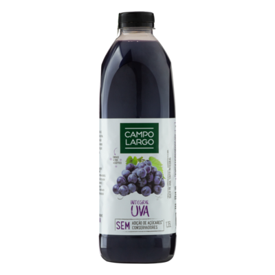 Suco Campo Largo 1350ml Uva Pt