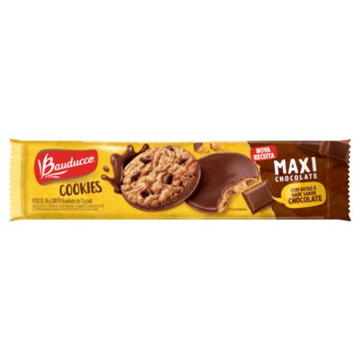 Biscoito Cookies Bauducco 96g Chocco