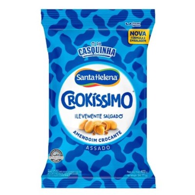 Amendoim Crokissimo 400g Levem.salgado