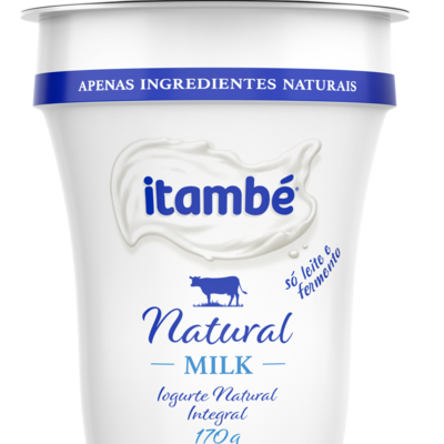 Iogurte Integral Milk Itambe 170g Natural