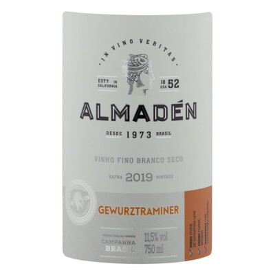 Vinho Bra Almaden 750ml Gewurztraminer