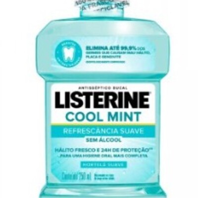 Antissep.bucal Listerine 250ml Cool Zero Alco