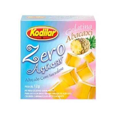 Gelatina Zero Ac.kodilar 12g Abacaxi