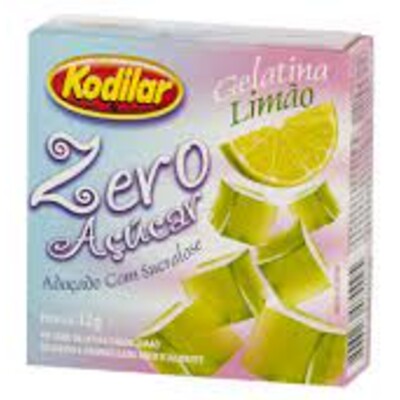 Gelatina Zero Ac.kodilar 12g Limao