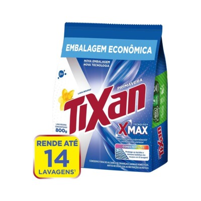 Sabao em Po Tixan Ype 800g Primavera Sache