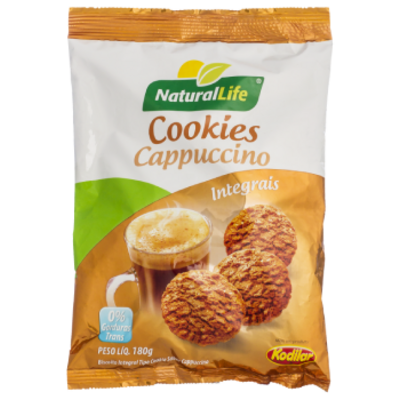 Cookies Integ.natural Life 180g Cappuccino