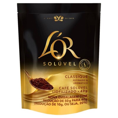 Cafe Soluvel Lor 40g Classique