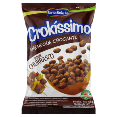 Amendoim Crokissimo 400g Churrasco