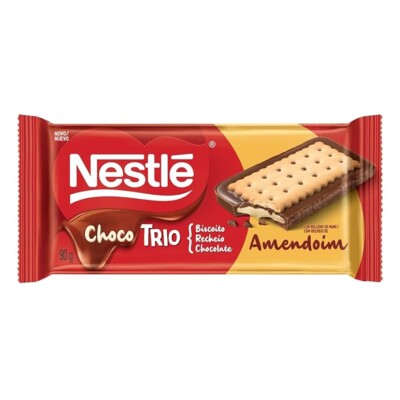 Chocotrio Nestle 90g Pasta de Amend.