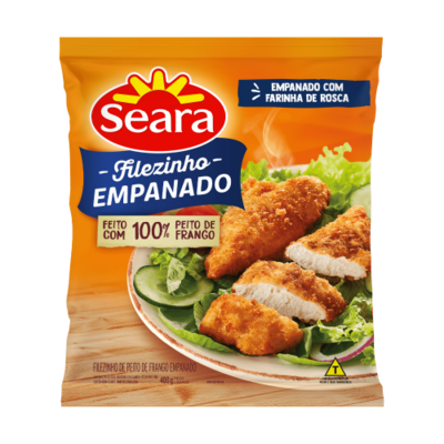 Filezinho de Fgo.seara 400g Empanado