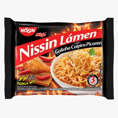 Macarrao Inst.nissin 85g Gal.cai.picante