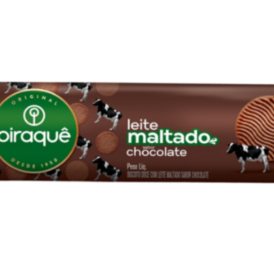 Biscoito Piraque 132g Leite Malt.choc