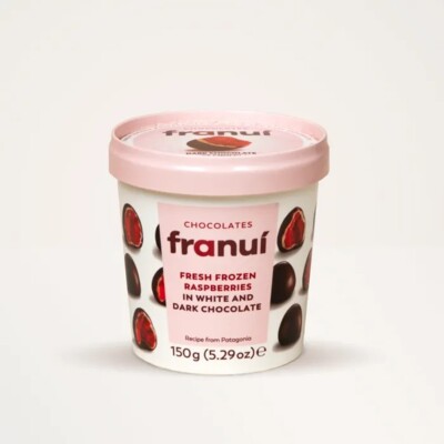 Chocolate com Framboesa Franui 150g Dark