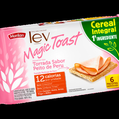 Torrada Lev Magic Toas.marilan 110g Peito de Peru