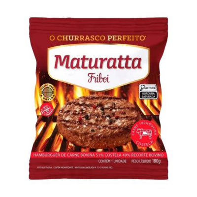 Hamburg.bov.friboi Maturatta 180g Costela